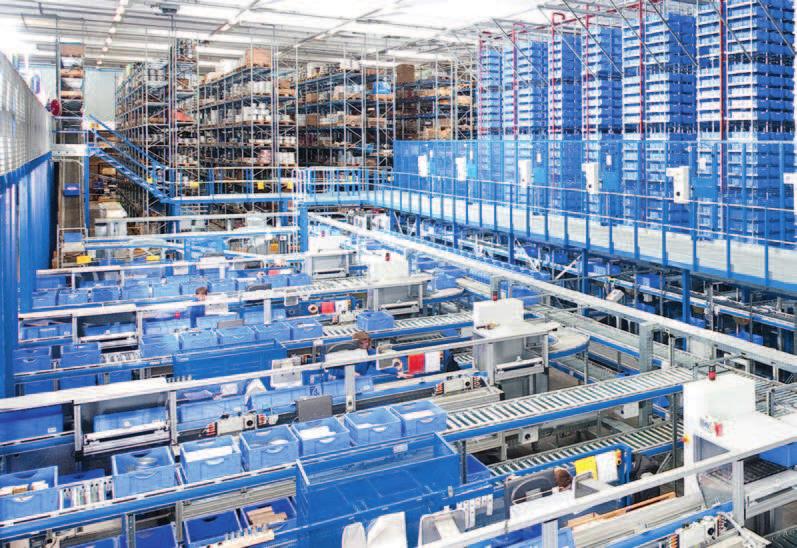 Automation Small details in the big picture: the advantages of a corporate group SSI SCHAEFER numbers among the leading specialists for planning, developing and implementing projects for eficient