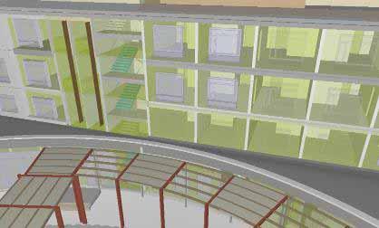 architect: proposal of real frame solution Building services back to architect: System selection and