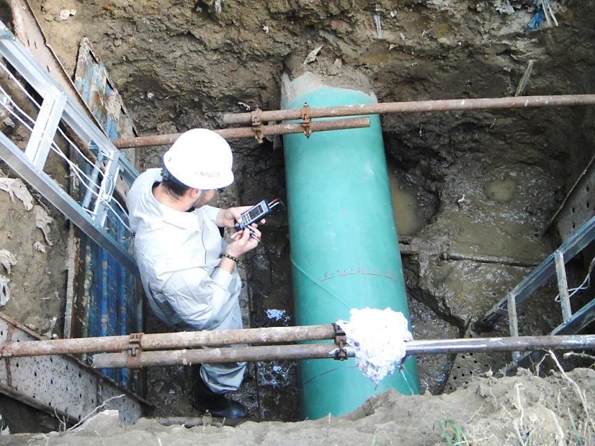 EXAMPLE OF FLAWS LOCAL DAMAGE PROJECT: gas pipeline in Beijing (China)