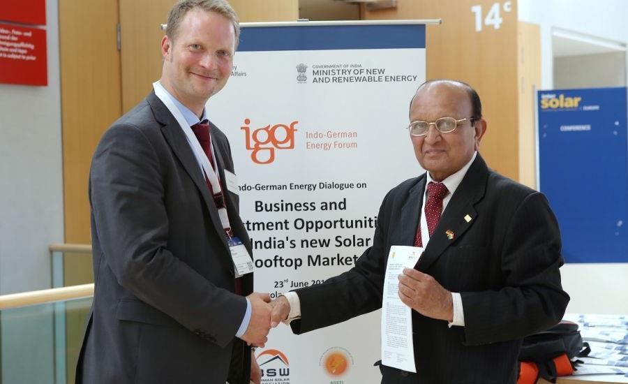 German and Indian Solar Association Partnership