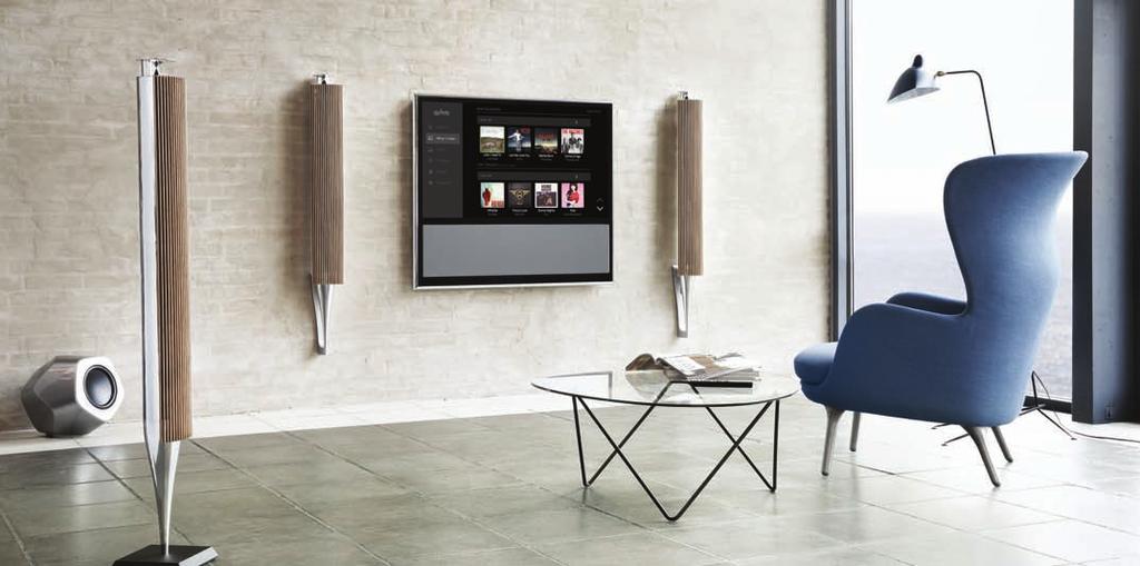 PERSONALISED INSTALLATION Bang & Olufsen products unfold their true beauty and value when seamlessly integrated into the living space.