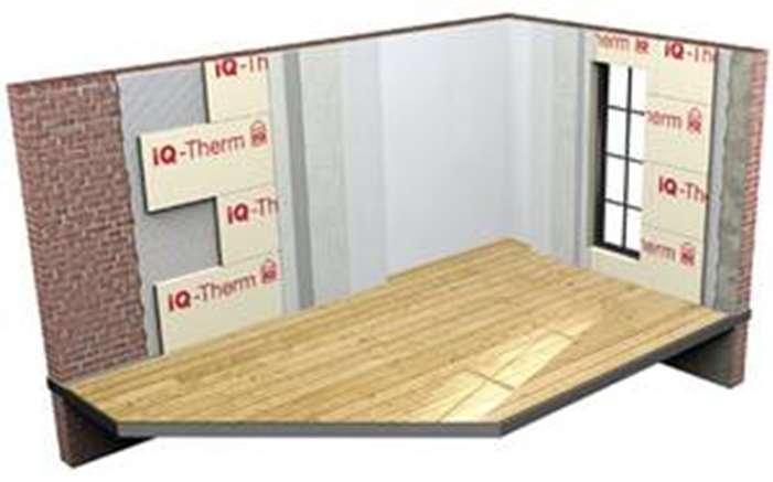 New Remmers iq Therm Insulation Meets the Latest Building Regulations Remmers iq-therm is the first internally applied insulation system that can meet the next level of
