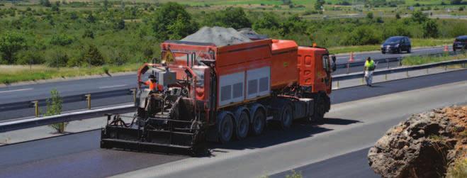 Reasonable maintenance - Less material consumption, cold asphalt slurries are thin road surfaces - Less energy consumption, cold asphalt slurries are applied at ambient