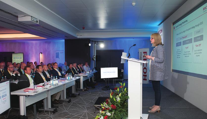 Customer Engagement Annual etac Another Success in Driving Customer-Centric Innovation Ricoh held its 12th annual European Technology Advisory Conference (etac) in London on June 20 and 21, 2018.