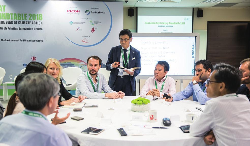 Ricoh Global Eco Action 2018 2 Engaging with society in Singapore to deepen understanding of sustainability In May 2018, Ricoh Asia Pacific Pte, Ltd.