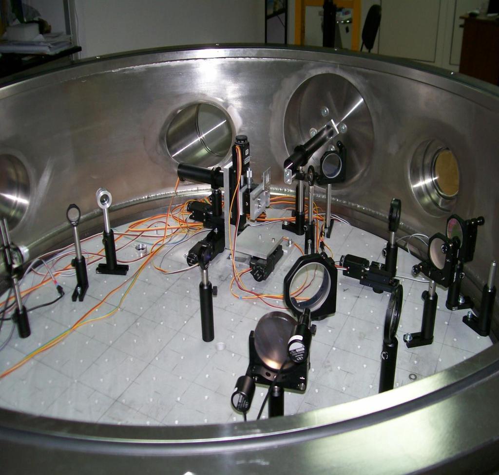 Interaction Chamber Focal length system measurement CCD farfield