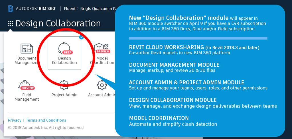 Web Form BIM 360 Design Activate Account link goes to this Web form Only activate once per account.