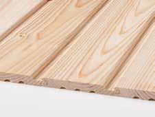 PROFILED TIMBER PINE Softline profile, kiln-dried, planed SAWN TIMBER A/B-GRADE IN ACCORDANCE WITH EN 14519 Item no.