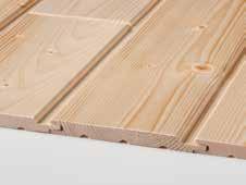 019348 12,5 96 3000 22 (220) 4005014340490 PLANED TIMBER SPRUCE Softline profile, kiln-dried, planed, finished colorless, continuous profile