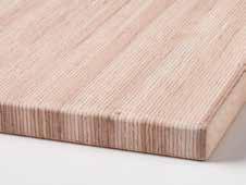 SOLID WOOD PANELS BEECH FINELINE laminated veneer lumber, sanded, rounded edges 053434 28 600 1200 1