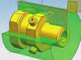 2 1/2- Axis milling 2 1/2-Axis roughing patterns can be applied based on basic boundary data or solid geometry.
