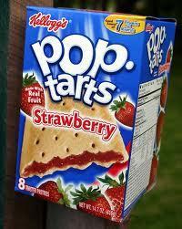 It just makes me smile to eat pop-tarts.