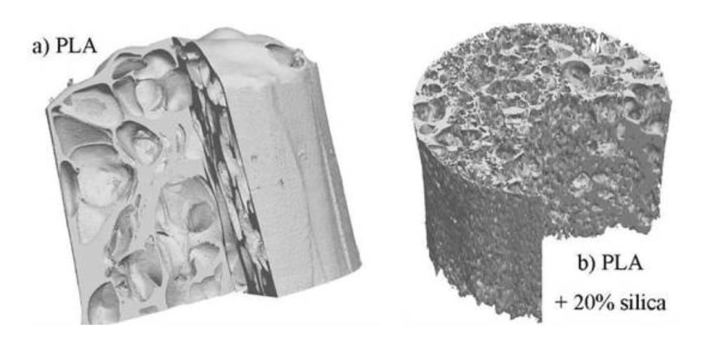 Medical applications Tissue repair: PLA scaffolds for bone tissue engineering Source: