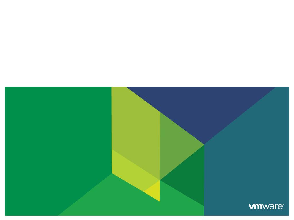VMware vcenter Operations Standard Real-time Performance Management for