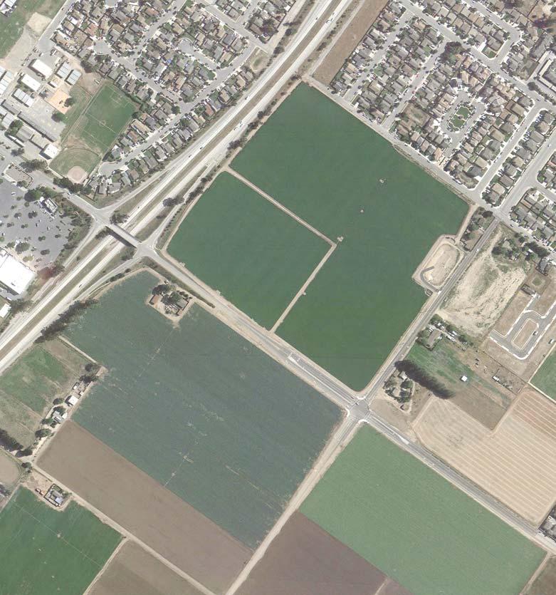 3rd St. Cherry Ave. Orchards/ Row Crops Orchards/ Row Crops City Limit Line Walnut Ave. Orchards/ Row Crops Storm Water Detention Basin Retail Center U.S. Highway 101 City Owned Neighborhood Park Site Apple Ave.