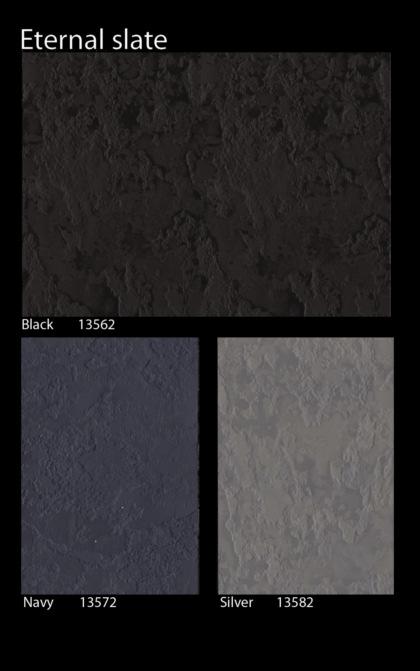 7 transparent wear layer and a PUR Pearl embossing. Accessible design Timeless Essential colour palette Proven Easy to combine SLATE 3 Slate items in true to nature colours.