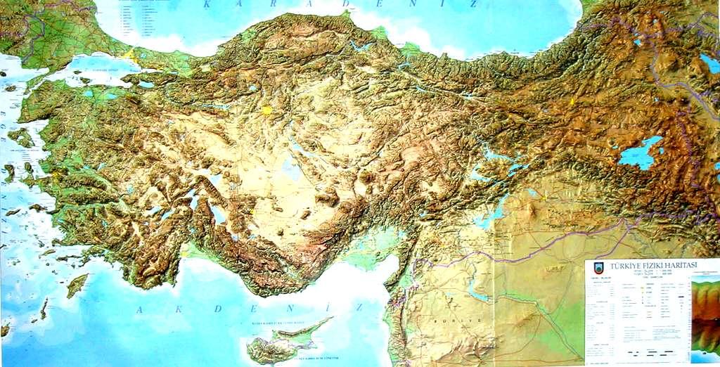 OVERVIEW OF TURKEY Turkey; because of it s climate, topography and soil characteristics,