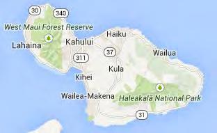 2009 a single site on Maui 2014 found on