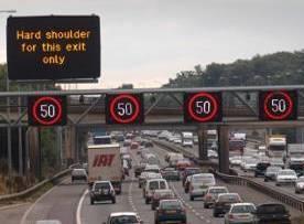 Active Traffic Management Hard Shoulder Running Variable Speed Limits Lane Control Signs Queue Warning