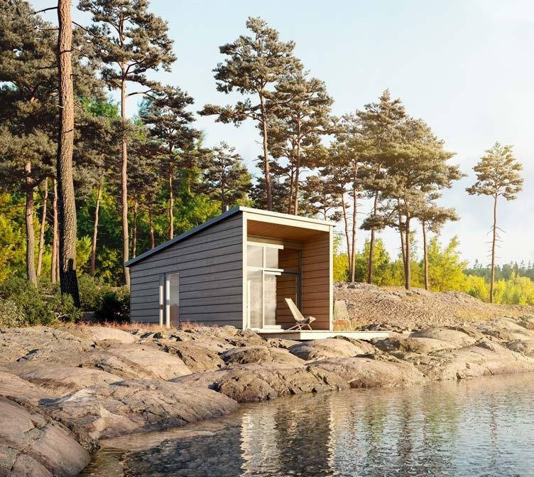 KONTTI 25 Honka Kontti 25 SIMPLY PART OF THE NATURE Honka Kontti 25 The small Honka Kontti has been designed for ecological living in the middle of nature.