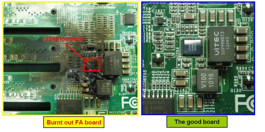 Case -3 Case of ESD damaged power controller chip: The true