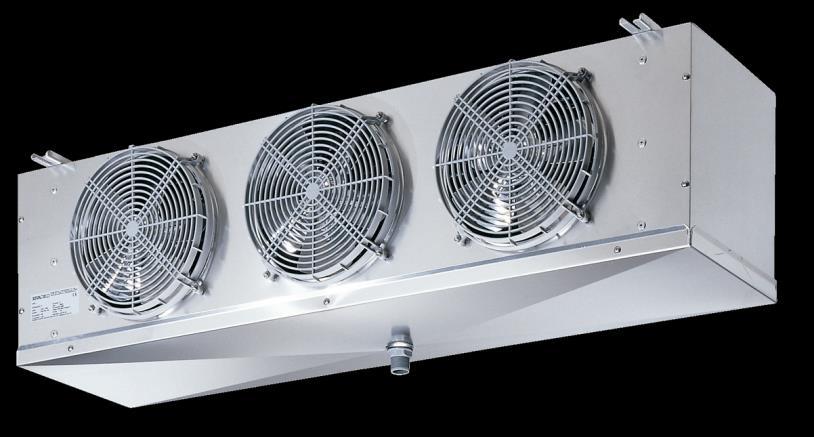 CO2 Rivacold solutions PRODUCT Unit Coolers Design pressure 75 bar Small footprint EC fan motors IP55