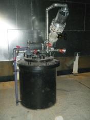 discs, nitrogen inert system, foam extinguishing system, explosion vents, Q-pipe etc.
