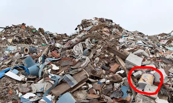 reening waste During and after dumping Visual: keep looking for and removing unapproved items