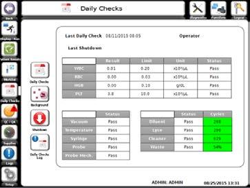 points stored for easy viewing Expand QC monitoring with additional techniques, such as the XM, XB and eqc methods Patient result