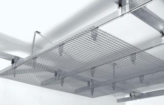 6 7 Creatively optimised acoustics The Silentmesh acoustic ceiling system, available with stainless steel or aluminium mesh, opens up virtually limitless design options.