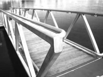 fabricated and welded to allow the public safe access to marine vessels at a waterfront location stainless steel balustrades and fittings need to withstand corrosive environments when used as lustre