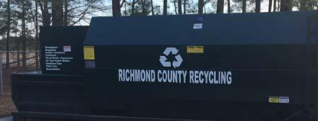 Richmond County, NC Lower Cost Per Ton US HIGHWAY 1 CONVENIENCE SITE BEFORE AFTER Month / Yr Recycling # of Service Service Month / Yr Recycling # of Service Service Tonnage Trips Cost Tonnage Trips