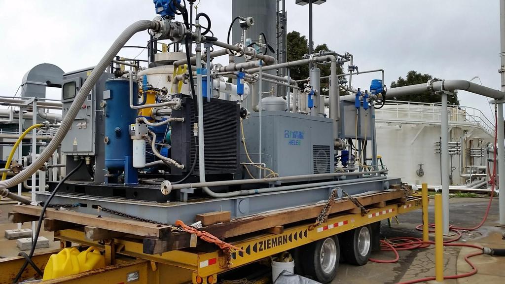 Biogas Upgrading System SATS Food Waste Digester HELEE
