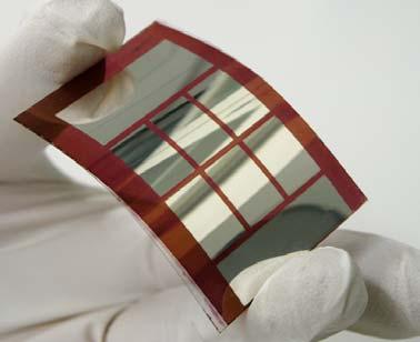 Research example 4: Organic solar cells Roll-to-roll production of organic solar cell modules Cost