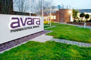 EXCEPTIONAL FACILITIES Avara has built its global site portfolio by acquiring facilities from world-class pharma companies.