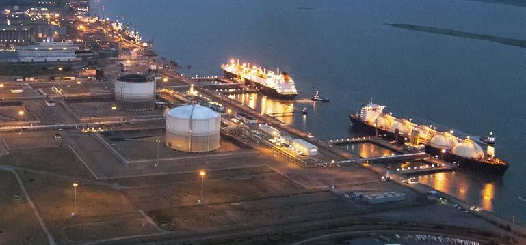 SAFETY AT THE HEART OF OUR TERMINALS QUALITY ISO 9001 for the activities allowing the reception of LNG carriers, the regasification of LNG, the loading of LNG tanker trucks and odorisation of