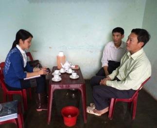 Consultation with residents in Dai Mao Village, Dai