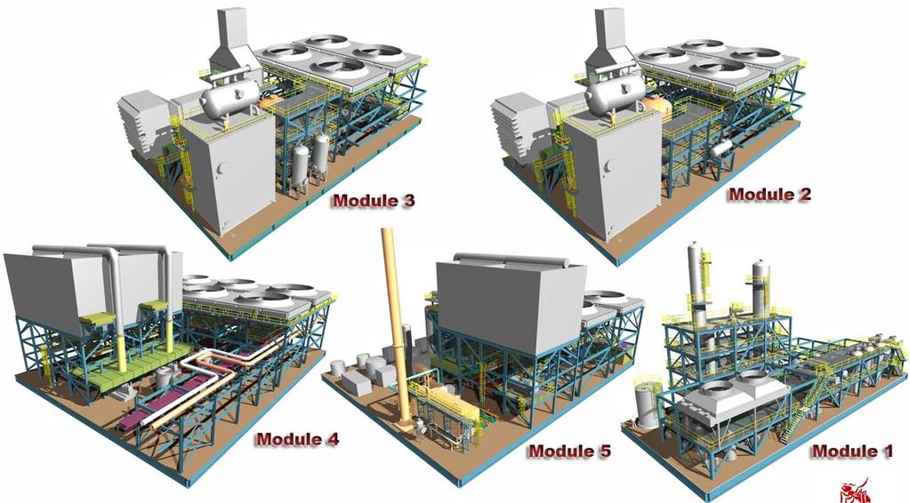 Modular LNG Plant : 2mtpa LNG train Based on detailed FEED completed for Gladstone