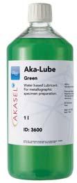 Aka-Lube, Clear is the water-free non-hazardous, non-flammable version of Aka-Clear+ and ideal for