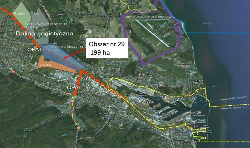 INVESTMENTS IN PORT OF GDYNIA Development of the Logistic Valley 2020-2030 Phase 1 Cost: 25 mln EUR Realization time: