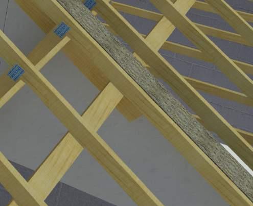 02 Structural requirements Panel support Party wall spandrels provide a separating function but are non-load