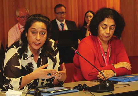 10 INC-Forests Bulletin, Volume 180, Number 7, Monday, 11 November 2013 Mona Ali Khalil, UN Office of Legal Affairs, and Lorenza Colletti, Italy order to follow up on the findings of the report