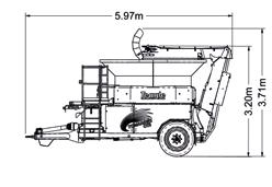 optional 80mm ball hitch can be specified in lieu of the standard