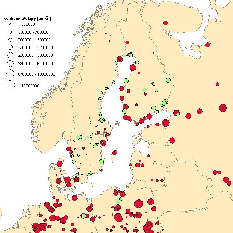 Overview Baltic Sea study Sources and Sinks Sources