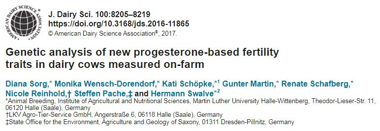 In the future, biosensors for progesterone, integrated with inline