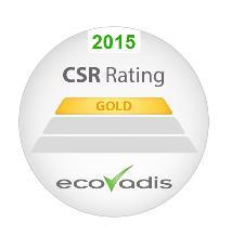 This year MLPC has obtained a "gold rating" based on the EcoVadis* benchmark. As Arkema, MLPC now ranks among the top 5% of companies with the highest CSR performance on this benchmark.