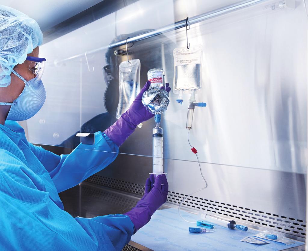 Enhance safety with compounding and infusion system technology that connects to your EHR Maintain drug vial sterility for up to ICU Medical s easy-to-use closed system transfer devices (CSTDs) and