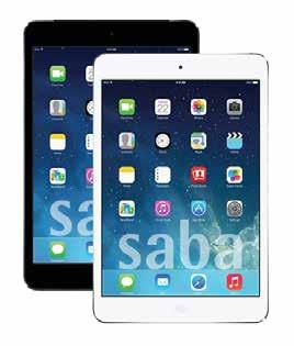 all qualified Saba Distributors. IPAD MINI BONUS Get Active and Commission Qualified with a personal monthly minimum QV of $100.