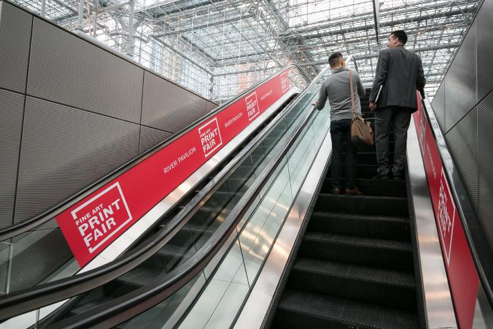 SIGNAGE ESCALATOR RUNNER GRAPHICS CALL FOR PRICING Direct attendees as they travel between the Crystal Palace and the Special Events Hall.