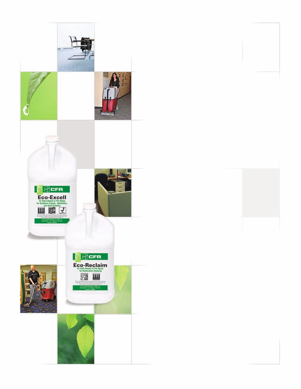 The User-Friendly System for Deep Cleaning Results Changing Carpet Care Forever CFR offers a complete range of specially formulated recycling chemicals designed to meet all of your facility s carpet